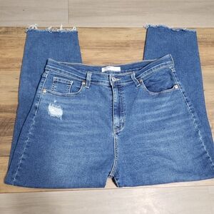 Signature by Levi Strauss Blue Straight Leg Jeans